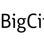 BigCity Grotesque Pro