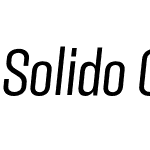 Solido Condensed