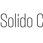 Solido Condensed