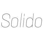 Solido Italic Var