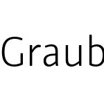 Graublau Sans Display Light