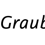 Graublau Sans Book