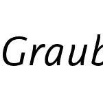 Graublau Sans