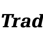 Trada Serif