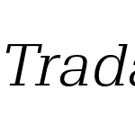 Trada Serif