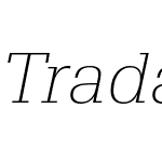 Trada Serif