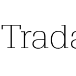 Trada Serif