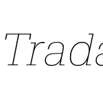 Trada Serif