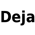 DejaVu Sans Condensed