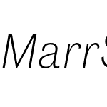 Marr Sans