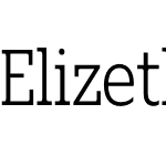 Elizeth Condensed