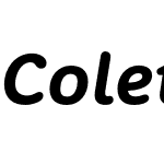 Colette Bold Italic