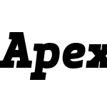 Apex Serif Extra Bold Italic