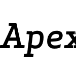 Apex Serif Medium Italic