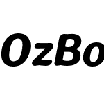 Oz Bold Italic