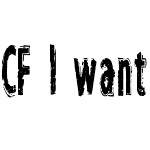 CF I want to believe Comp