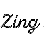 Zing Script Rust SemiBold