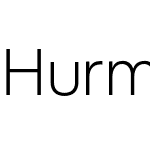 Hurme Geometric Sans No One