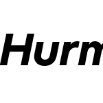 Hurme Geometric Sans No Three