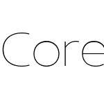 Core Sans N Extended