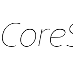 Core Sans N