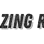 Zing Rust Halftone A3