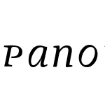 PanopticaItalic