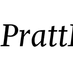 PrattPro-Italic