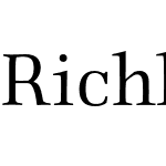 RichlerCyrillic-Regular