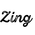 Zing Script Rust Bold