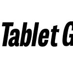 Tablet Gothic Compressed Eb