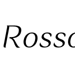 Rossanova Text