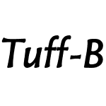 Tuff-BoldItalic