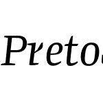 Preto Serif OT Std