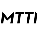 MTTMilano-BlackItalic