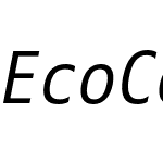 EcoCoding-Italic