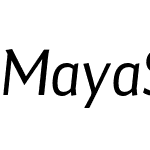 MayaSamuelsPro-LightItalic