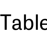 TabletGothic