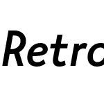 Retrostar-MediumItalic