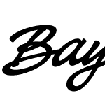 Baystar Script PERSONAL USE ONLY