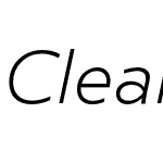 ClearSans-ThIt