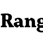 RangeSerif-Black