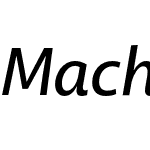 Macha-MediumItalic