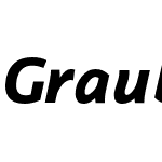 GraublauSans-BoldItalic