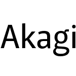 AkagiPro-Medium