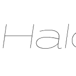 Halogen-HairlineOblique
