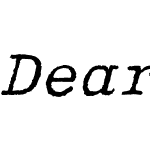 DearJohnItalic