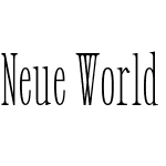 Neue World