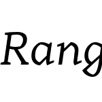 RangeSerif-Italic