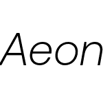 Aeonik Pro